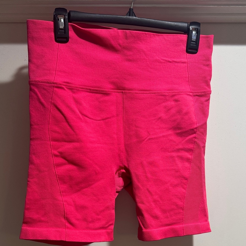 All in Motion Women's Bright Pink Bike Shorts